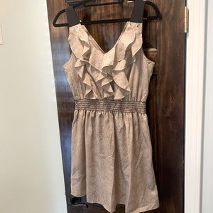 Pale pink mini dress